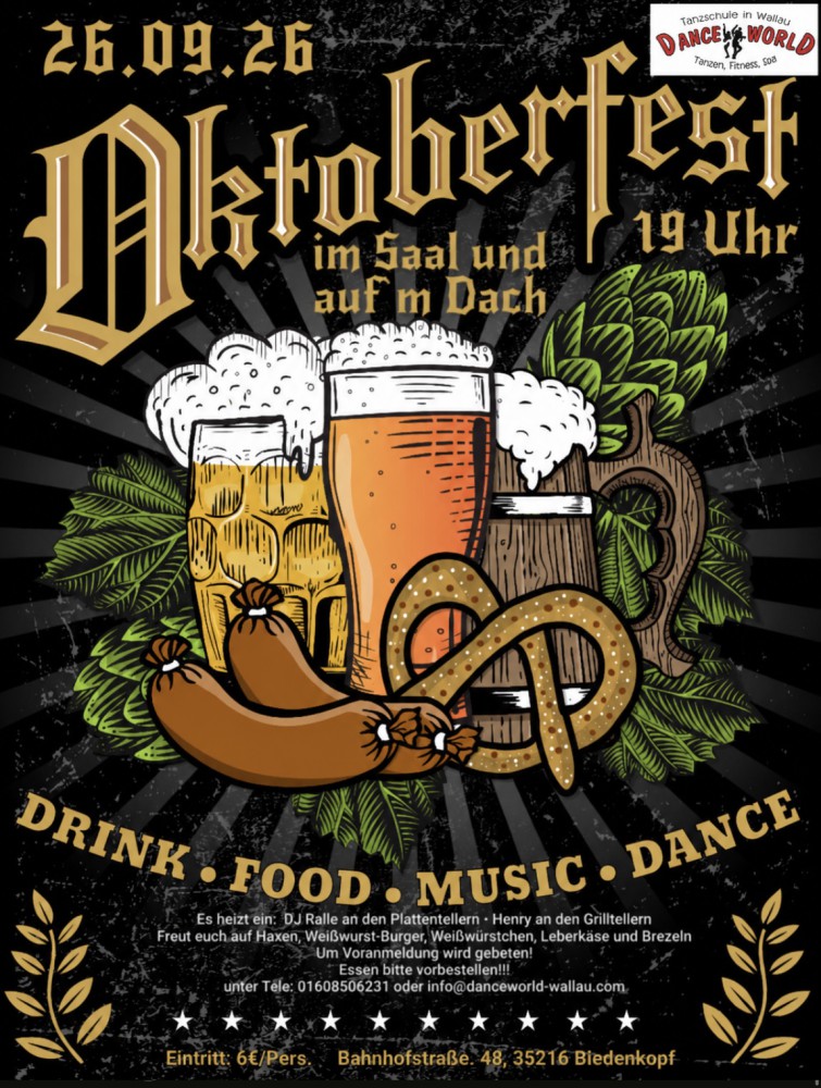 Location: Dance World - Motto: Oktoberfest