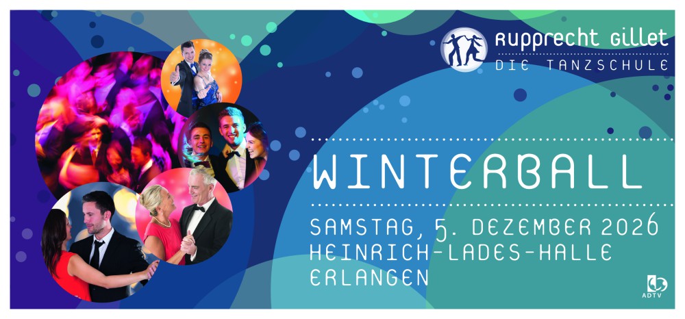 Location: Heinrich-Lades-Halle - Motto: Winterball der Tanzschule Rupprecht Gillet