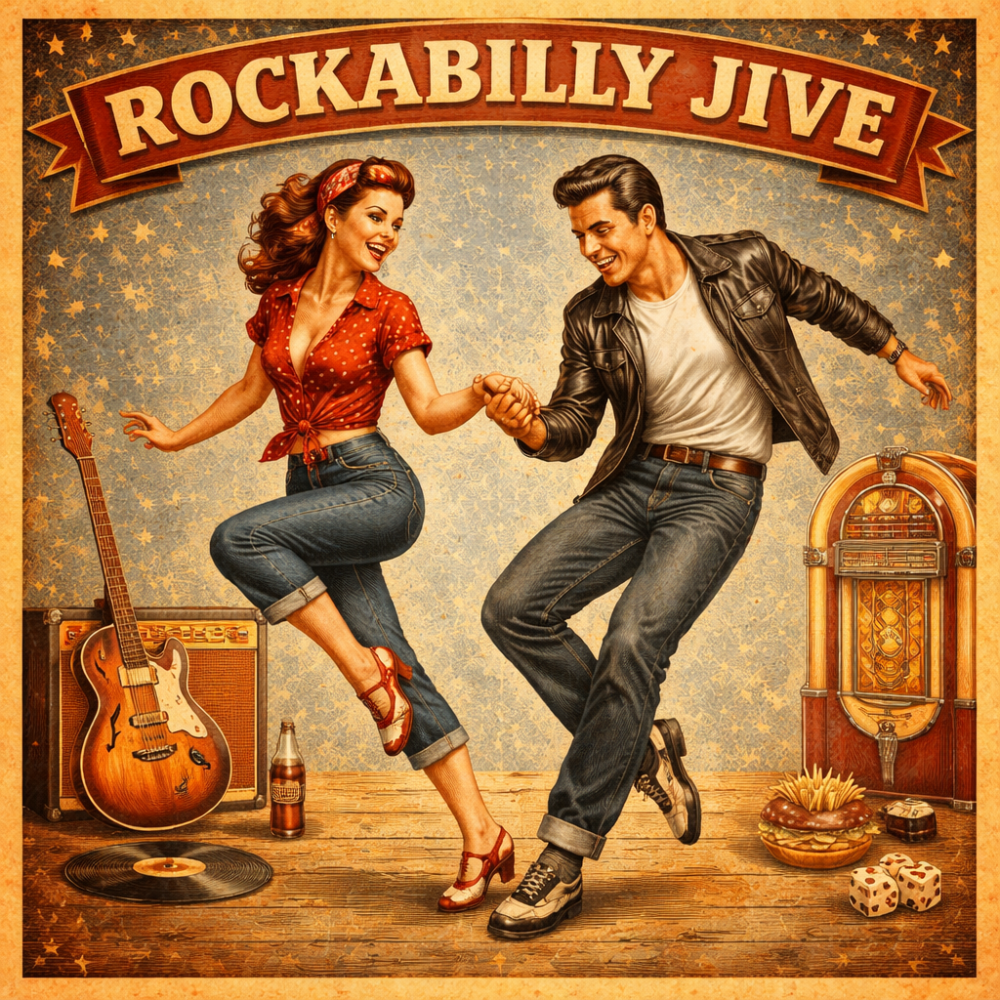 Location: Vintage Club - Motto: ROCKABILLY JIVE 2 mit Alina & Max im Vintage Club