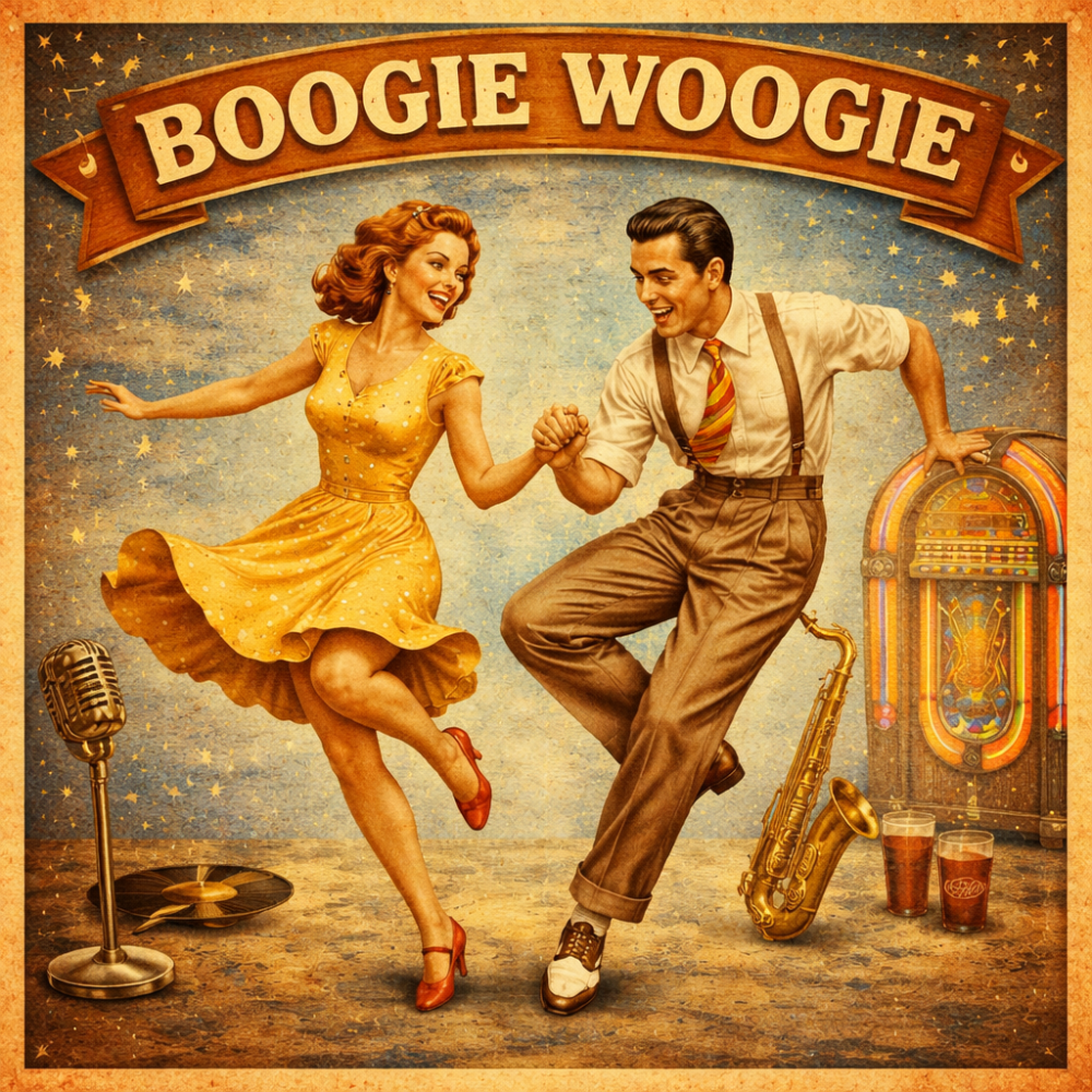 Location: Vintage Club - Motto: Boogie Woogie-Workshop für Anfänger (Block A)
