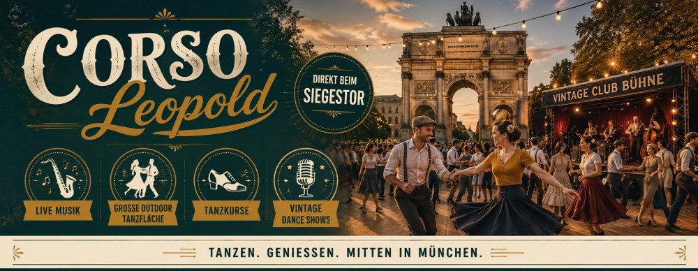 Location: Vintage Club Bühne - Motto: Vintage Club Bühne auf dem CORSO LEOPOLD