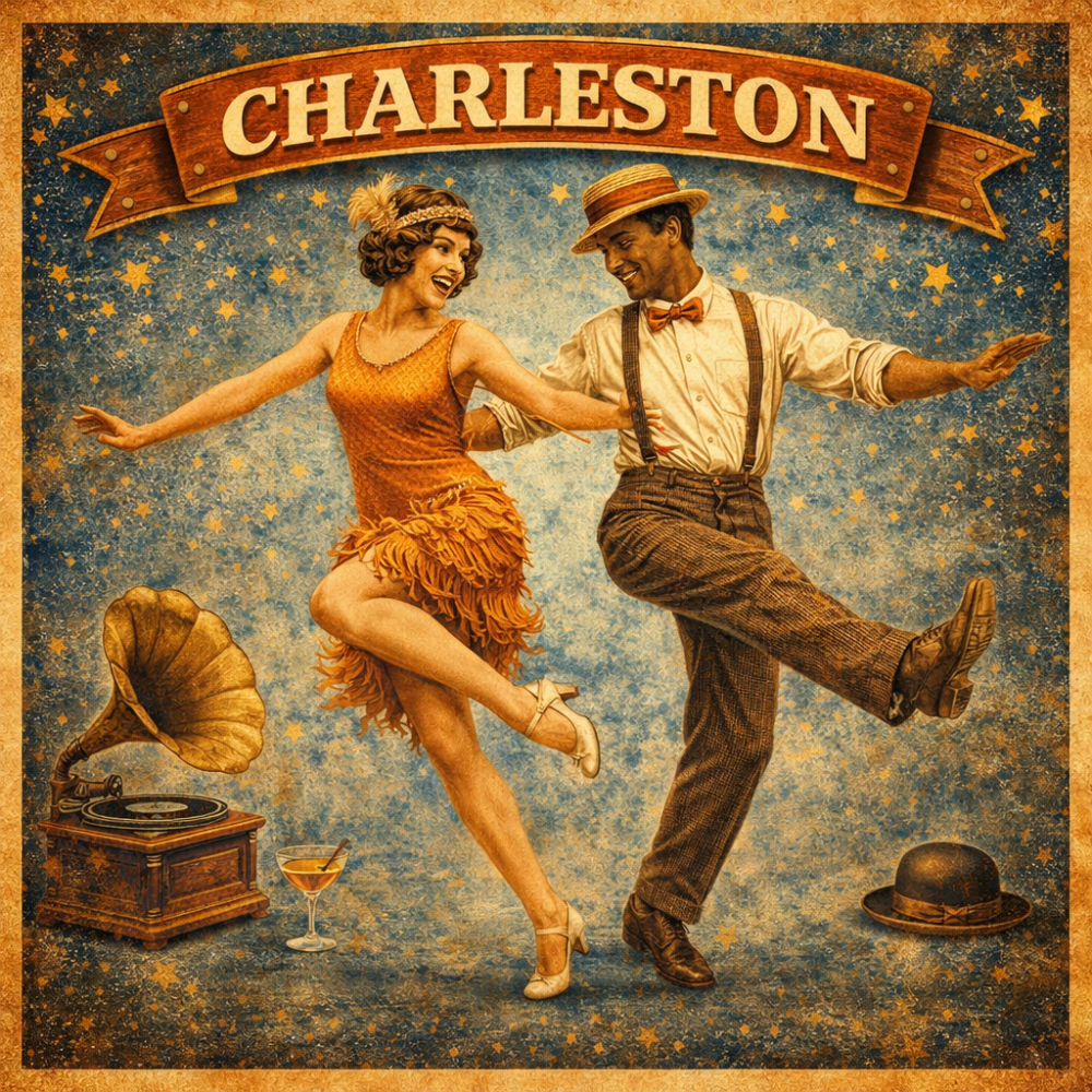 Location: Vintage Club - Motto: Solo Charleston Workshop für Anfänger (Block B)