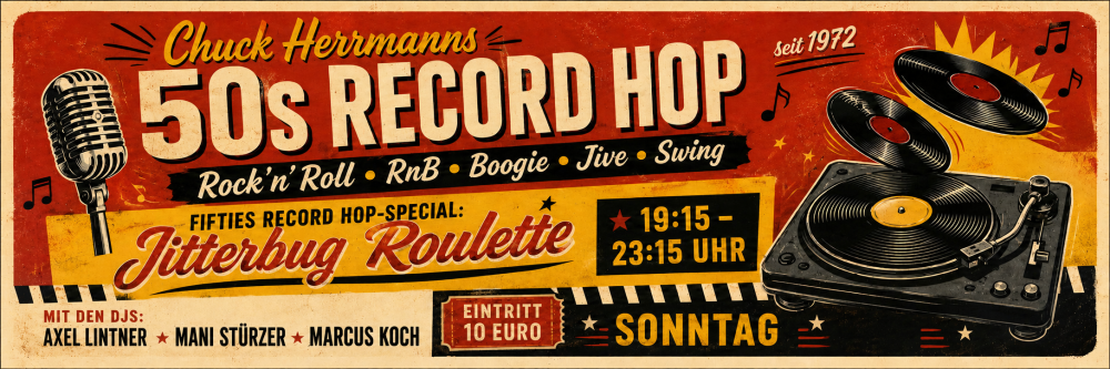 Location: Vintage Club - Motto: Fifties Record Hop-Special "Jitterbug Roulette"