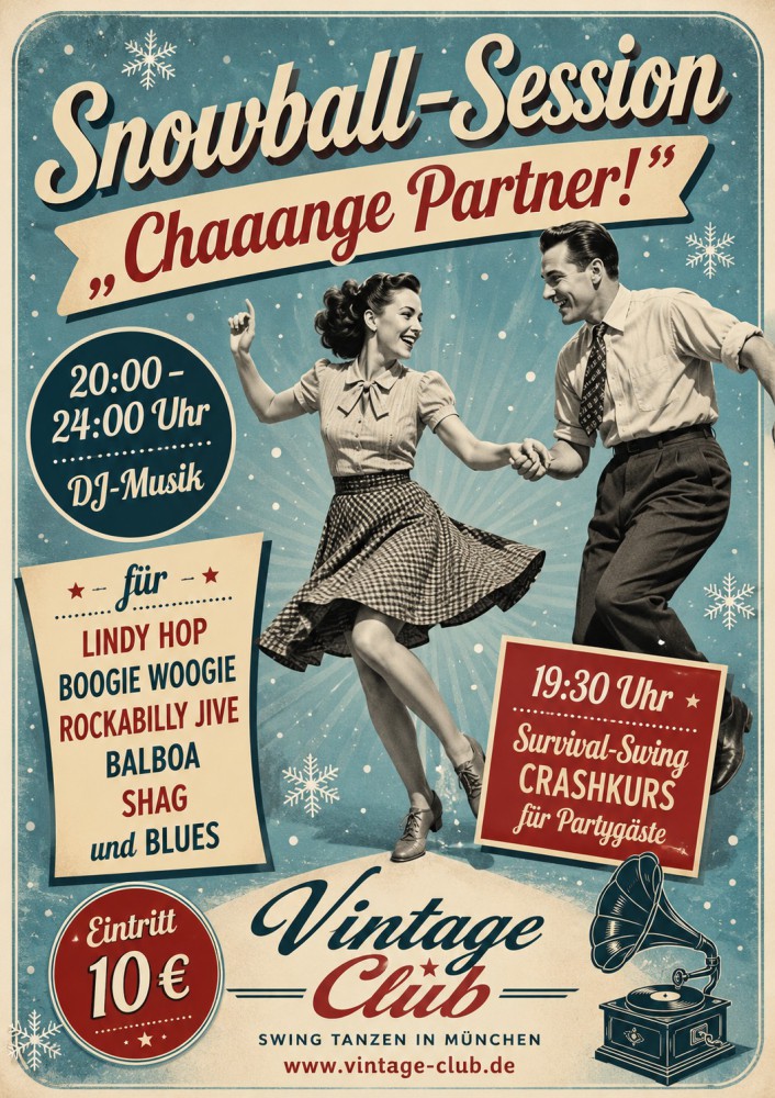Location: Vintage Club - Motto: Snowball Session im Vintage Club mit DJ Hunter & DJ Bianca