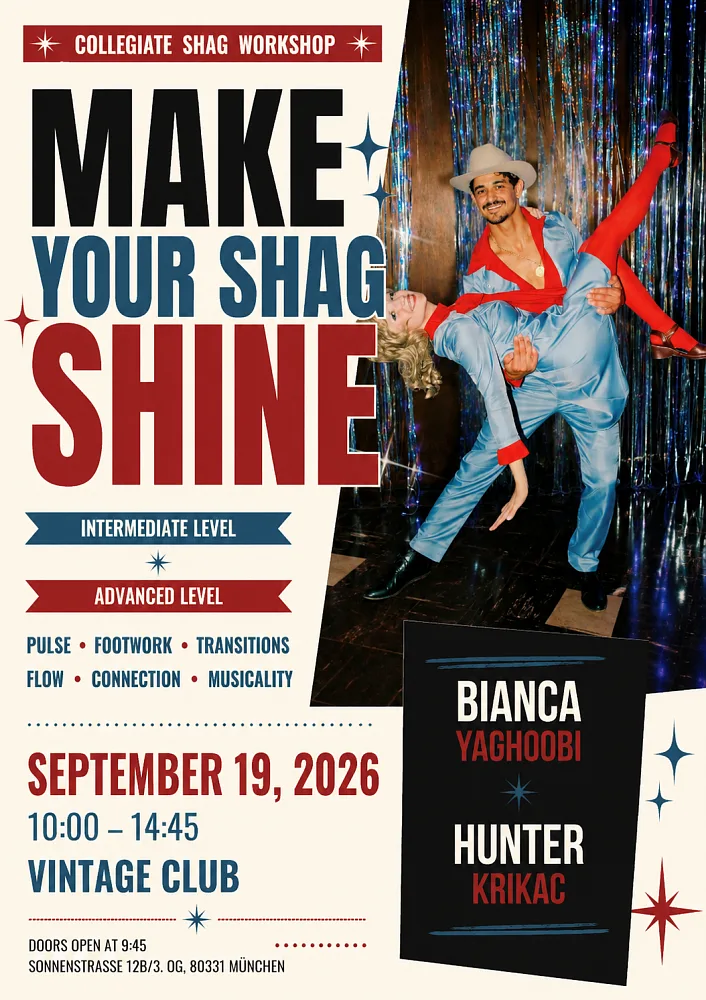 Location: Vintage Club - Motto: 🌟MAKE YOUR SHAG SHINE 🌟