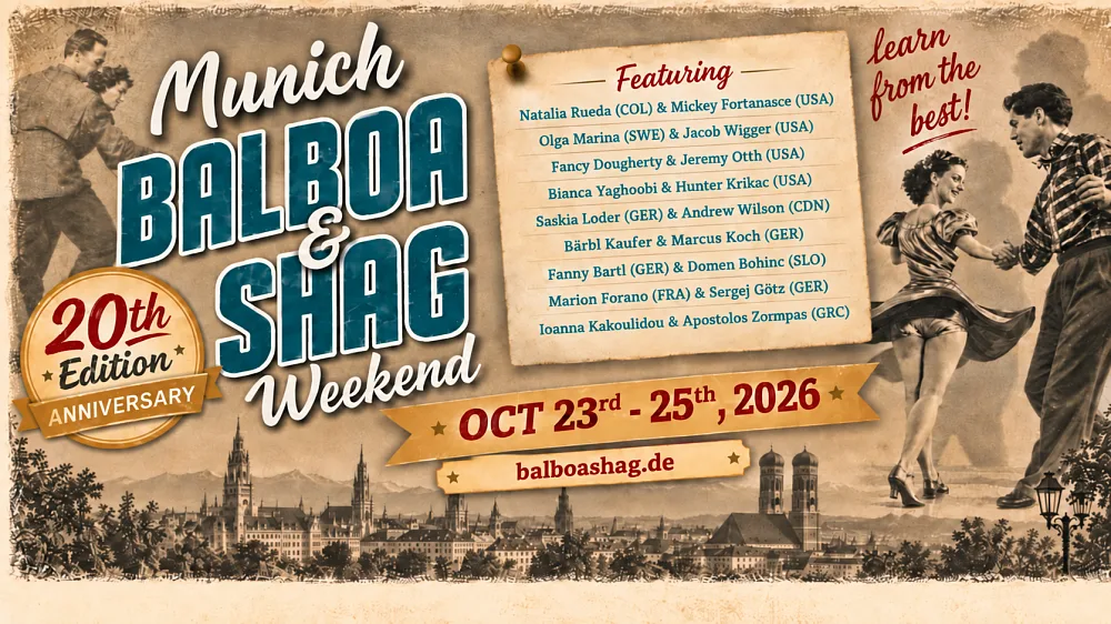 Location: Vintage Club - Motto: 20. Munich Balboa & Shag Weekend