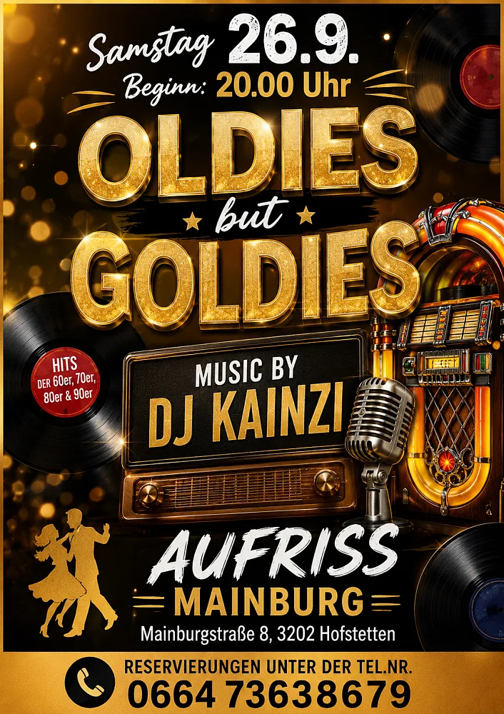 Location: Aufriss Mainburg - Motto: Oldies but Goldies