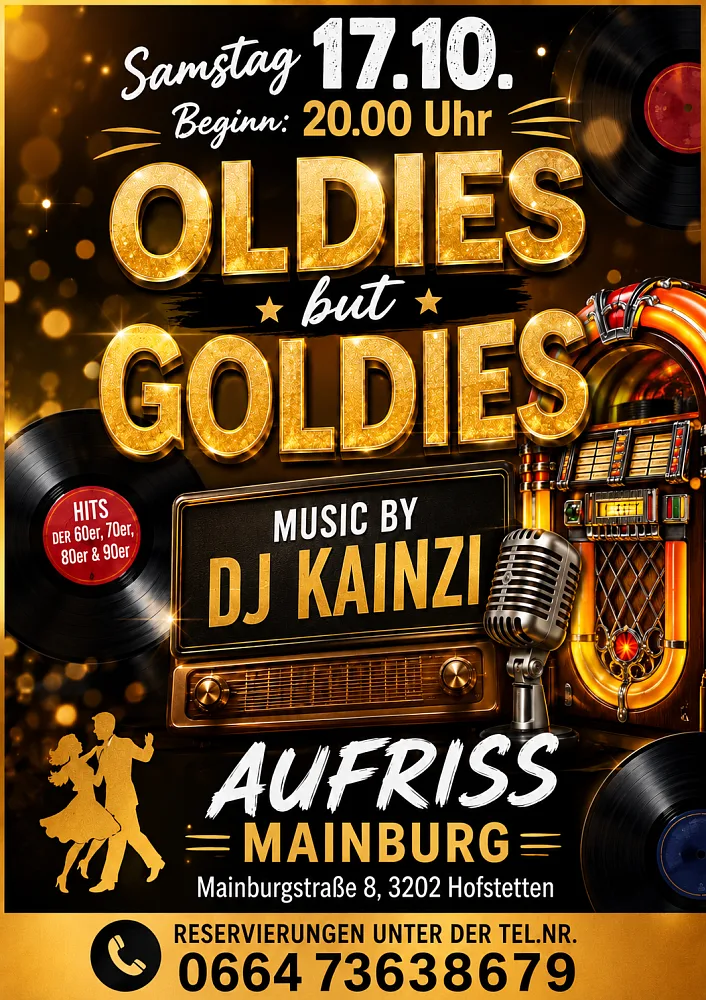 Location: Aufriss Mainburg - Motto: Oldies but Goldies