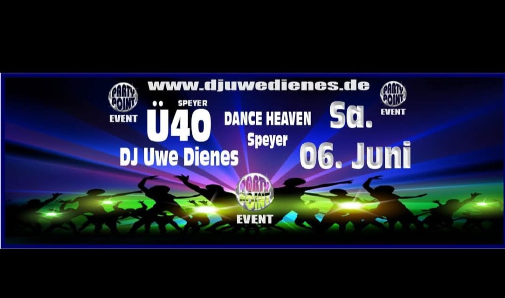 Location: Dance Heaven Speyer - Motto: "Die" Ü40 "einfach nur tanzen"