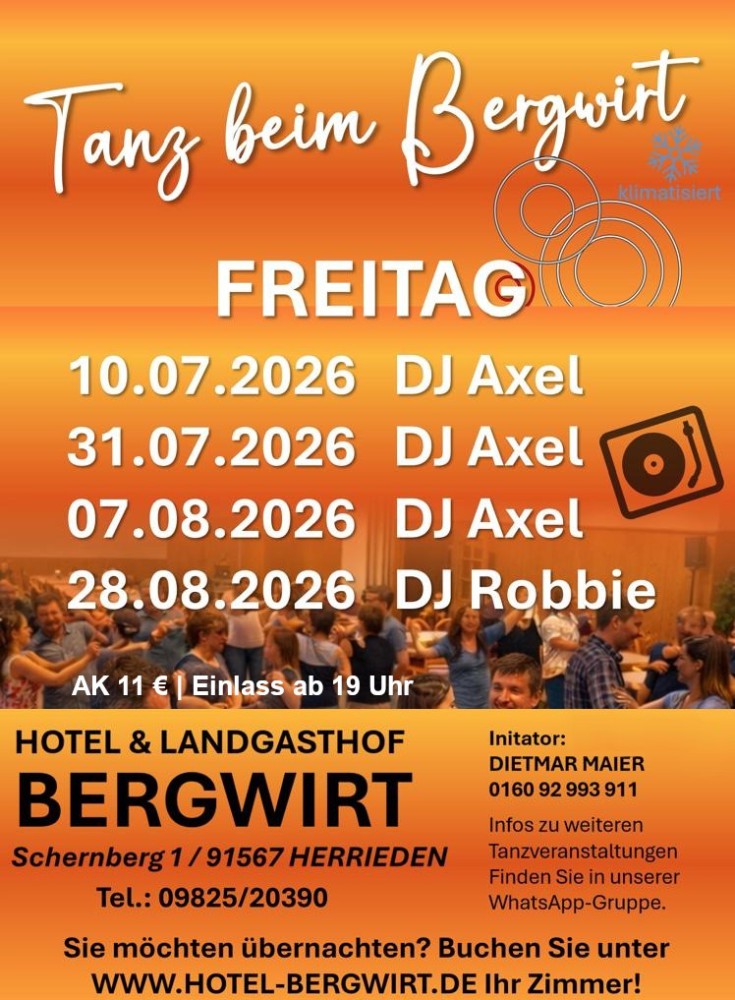 Location: Bergwirt - Motto: Tanzveranstaltung