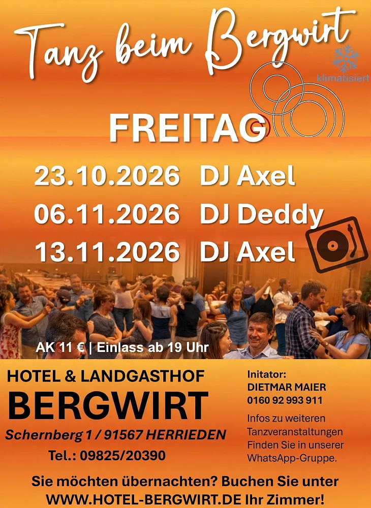 Location: Bergwirt - Motto: Tanzveranstaltung