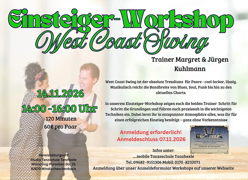 Location: Tanzhexle - Motto: Workshops