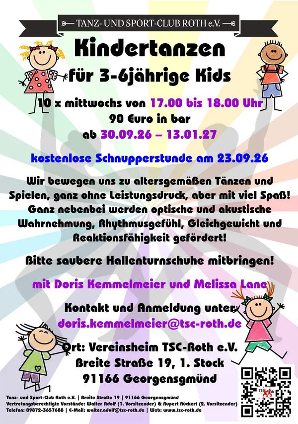 Location: Tanz- und Sport-Club Roth e.V. - Motto: Kinderkrankenhaus für 3 bis 6 jährige
