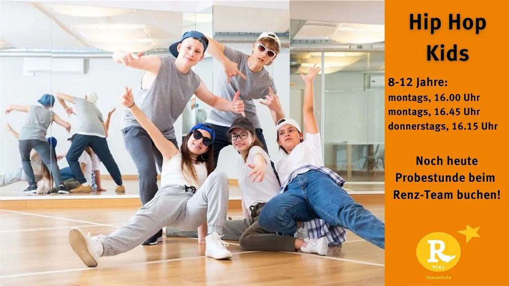 Location: Tanzschule Renz & Partner - Motto: Hip Hop Kids