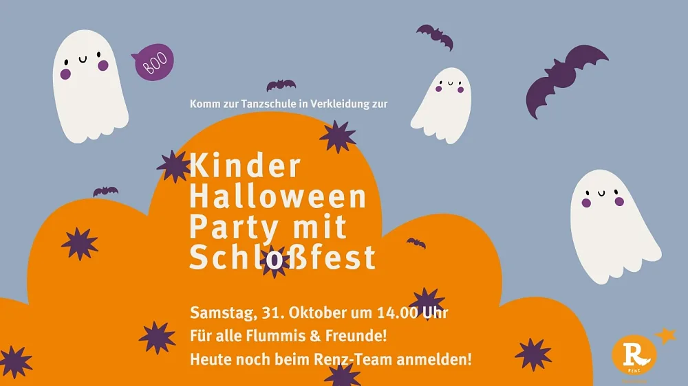Location: Tanzschule Renz & Partner - Motto: Halloween-Party für Kinder: Das verzauberte Schloss