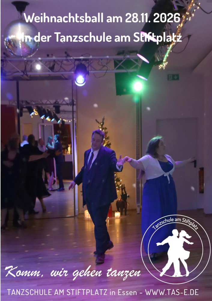 Location: Tanzschule am Stiftplatz - Motto: Weihnachtsball