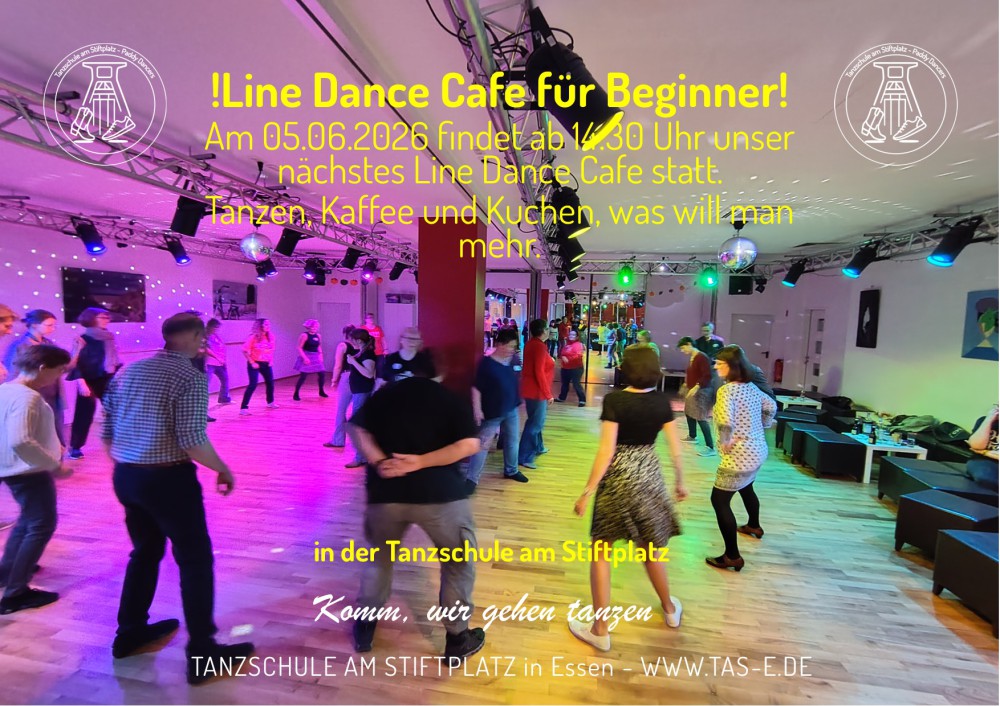 Location: Tanzschule am Stiftplatz - Motto: Line Dance Café