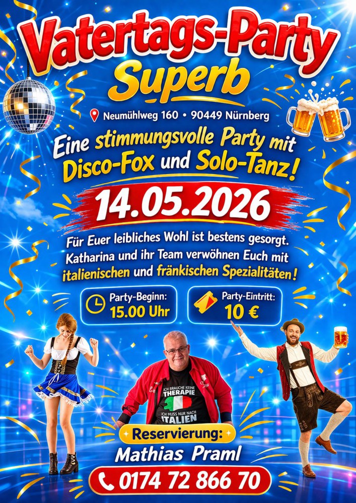 Location: Superb - Motto: Vatertags-Party