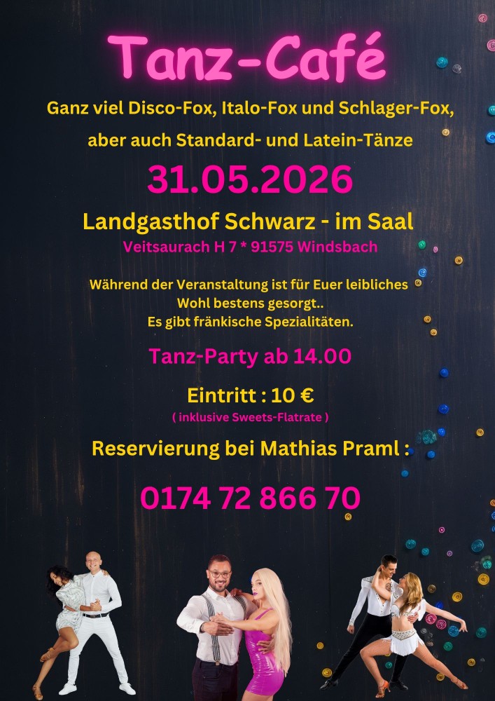 Location: Landgashof Schwarz - Motto: Tanz-Café