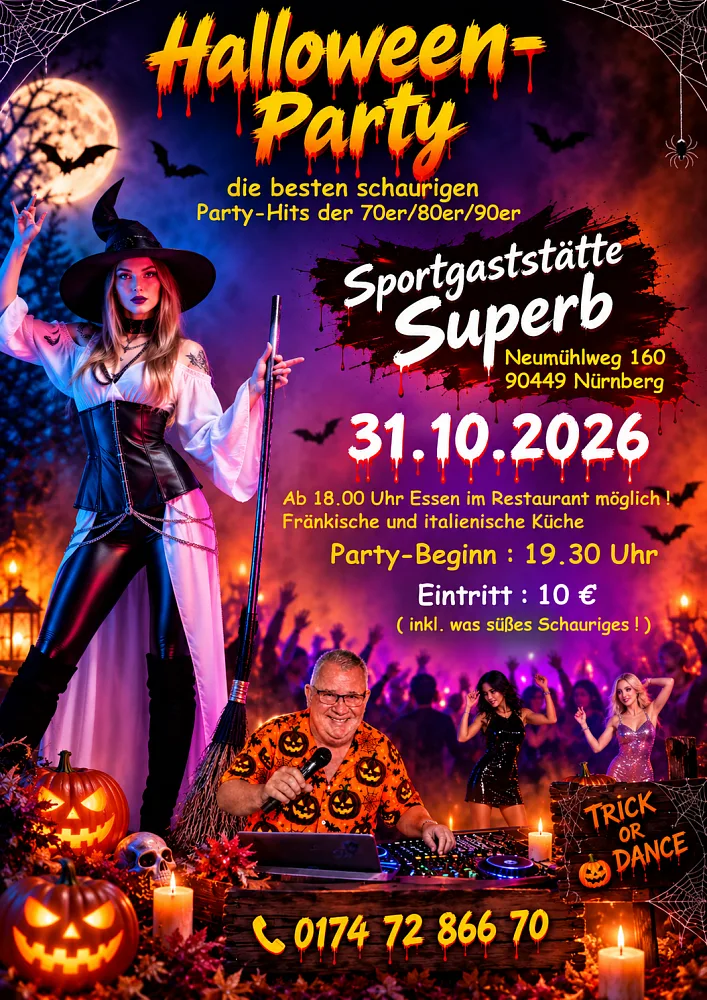 Location: Superb - Motto: Halloween-Party