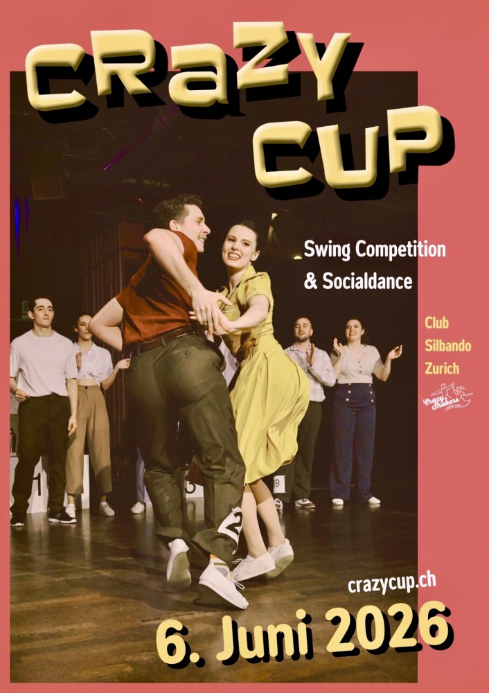 Location: Club Silbando - Motto: CRAZY CUP 2026 - Boogie Competition & Social Dance