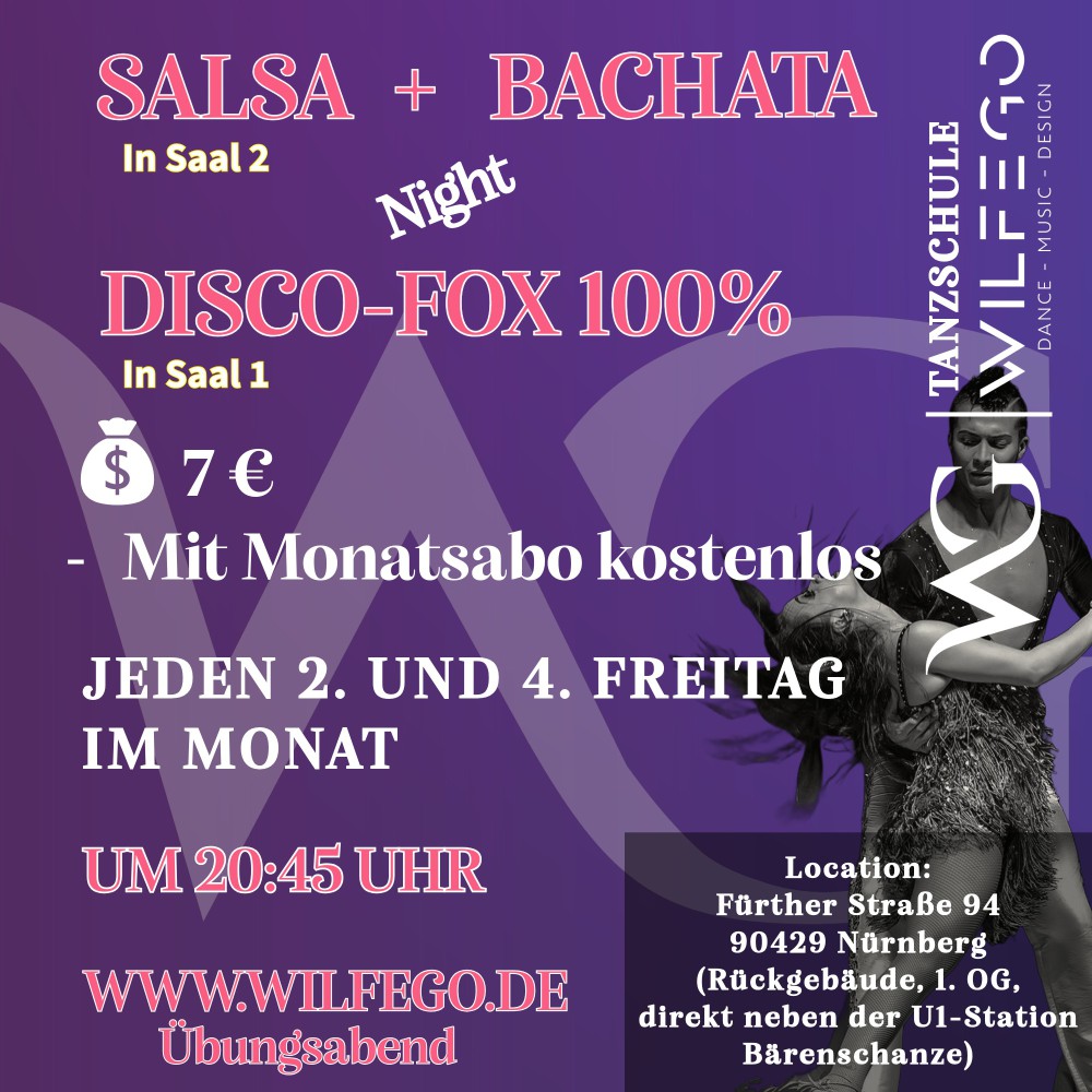 Location: Tanzschule WILFEGO - Motto: SBK Abend