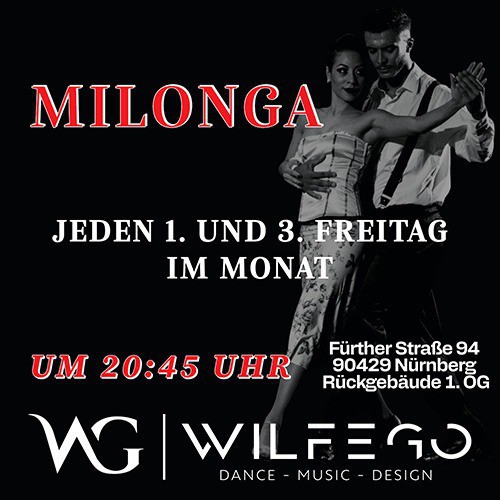 Location: Tanzschule WILFEGO - Motto: Tango Argentino Mini-Milonga