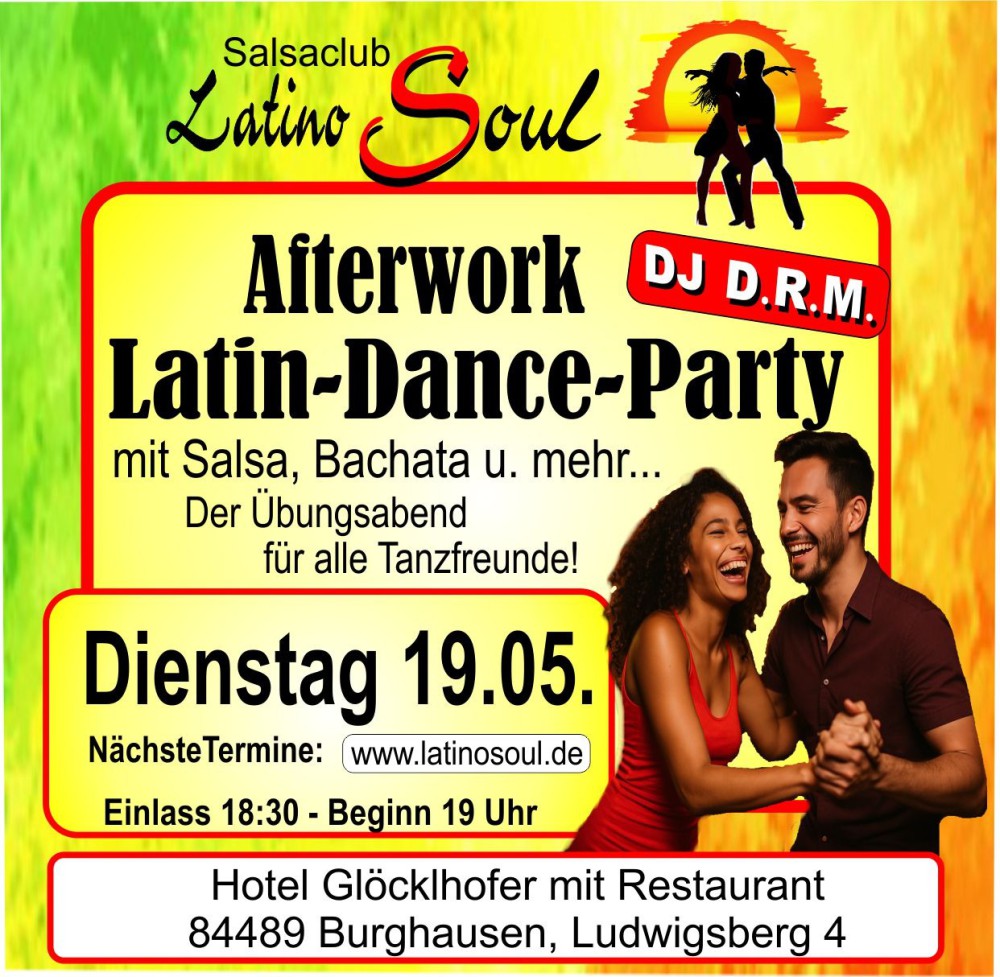 Location: Hotel Glöcklhofer - Motto: Afterwork-Latin-Dance Party