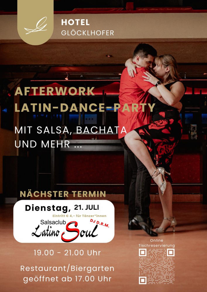 Location: Hotel Glöcklhofer - Motto: Afterwork-Latin-Dance-Party