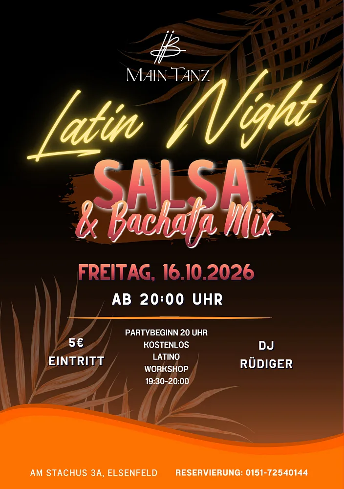 Location: Main Tanz - Motto: Salsa Party