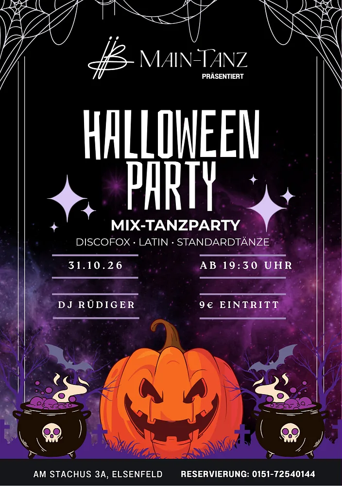 Location: Main Tanz - Motto: Halloween Tanzparty
