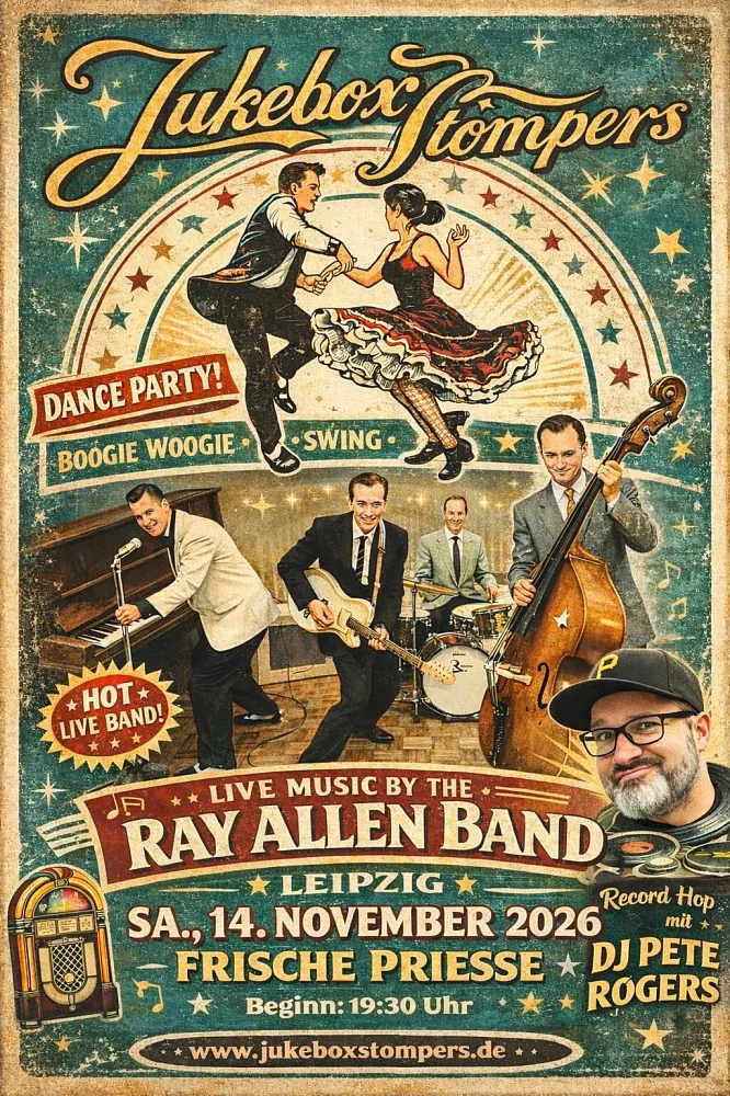 Location: Tanzsaal "Frische Priese" - Motto: 50' Boogie & Swing Jukebox