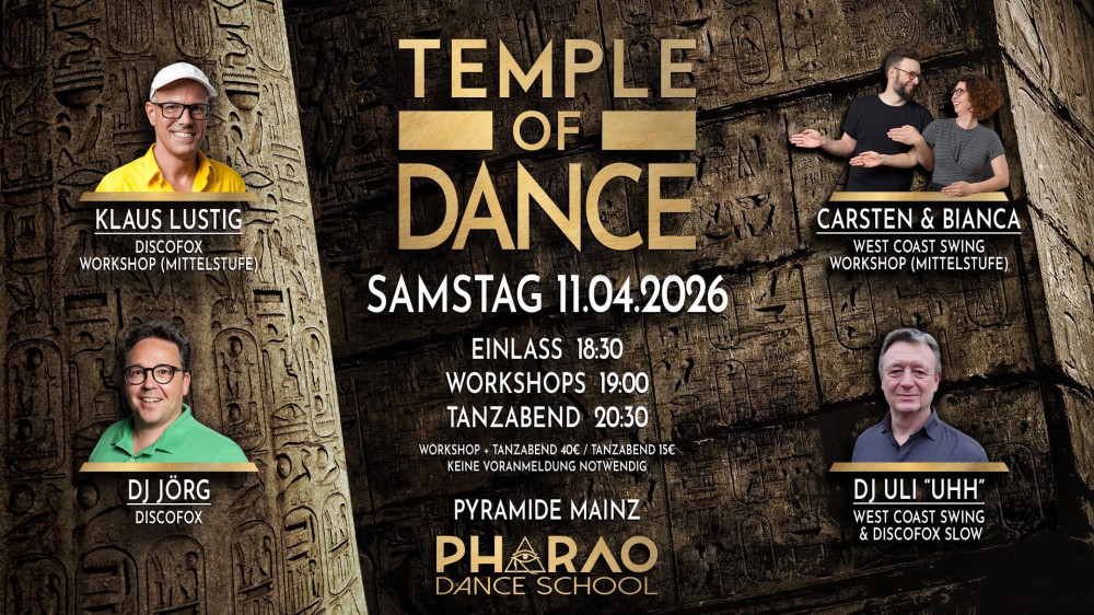 Location: Pyramide Mainz - Motto: Discofox und West Coast Swing
