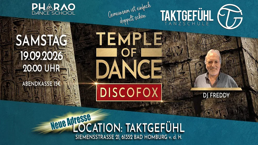 Location: Taktgefühl - Motto: Discofox Tanzparty